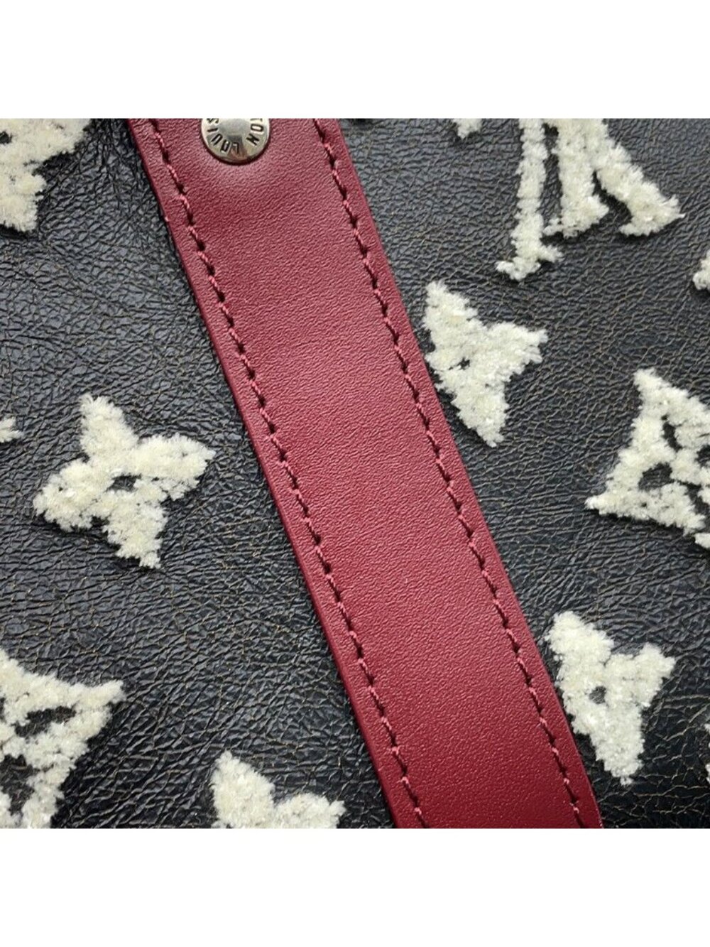 Louis Vuitton Handbag Monogram Shearling Keepall Bandouliere 25 2-Way - Picture 7 of 10